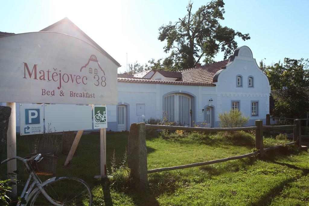 Matejovec38 Bed & Breakfast Slavonice Eksteriør bilde